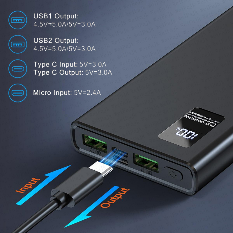 For Xiaomi Original 500000mAh  - огляд і ціна Solar Emergency Charger