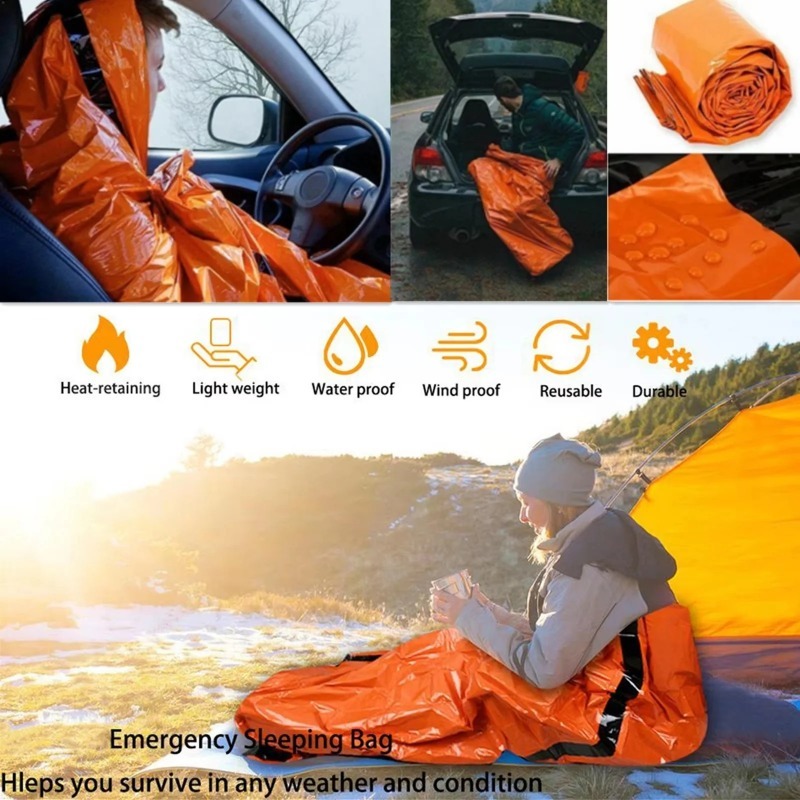 Portable Waterproof Emergency  - огляд і ціна Bivy Bag Emergency