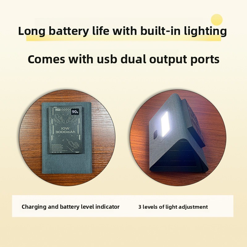 Foldable Solar Panel Charger P - огляд і ціна Solar Emergency Charger