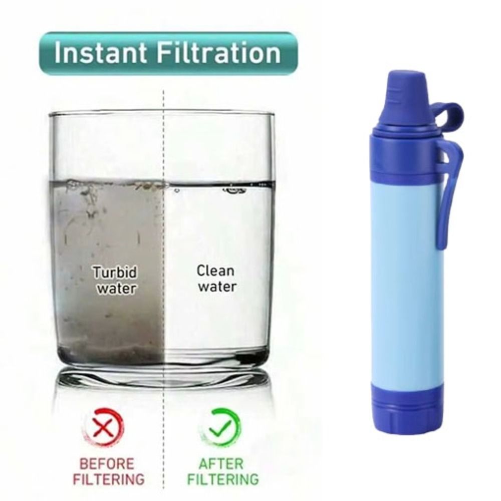 Mini Mini Water Filter Straw P - огляд і ціна Water Purification Straw