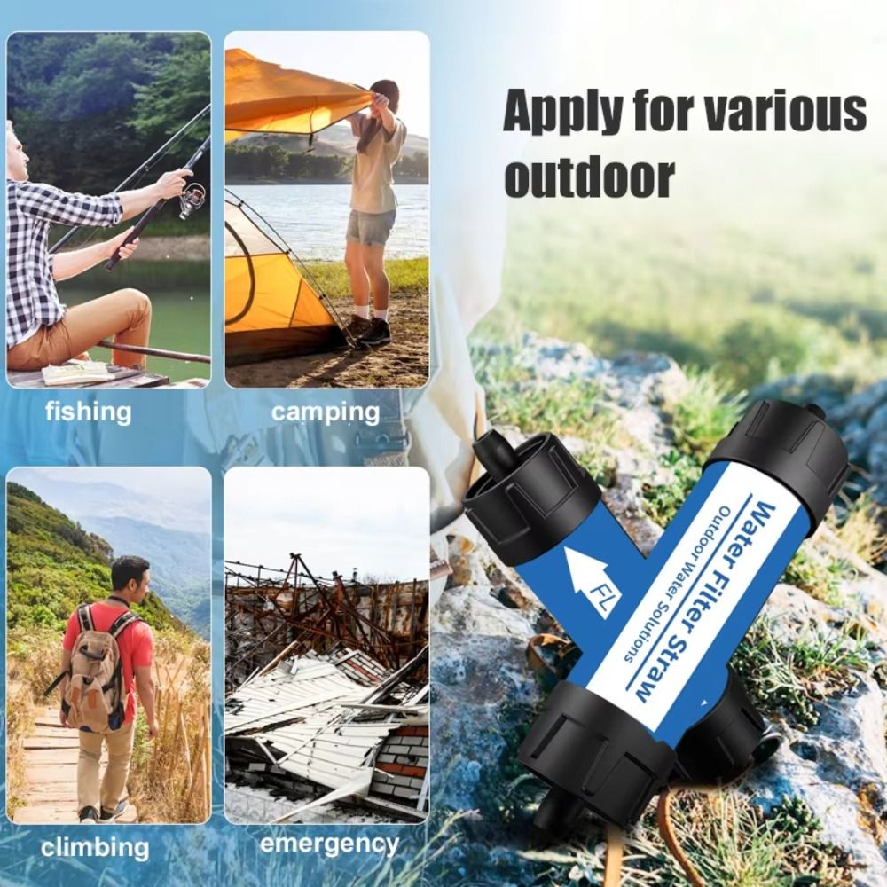 Mini Mini Water Filter Straw P - огляд і ціна Water Purification Straw